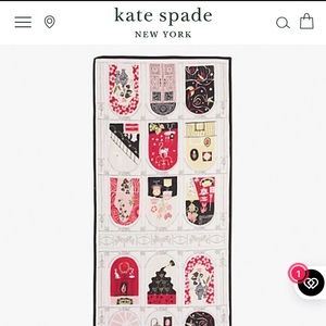 GREAT DEAL: kate spade party peeping scarf
